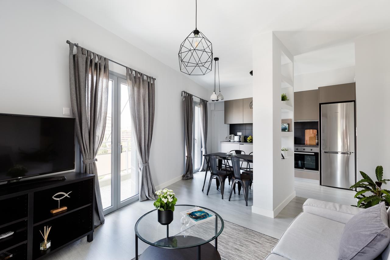 Minimal 2Bd Apartment With Lycabettus View By Upstreet Athens Luaran gambar